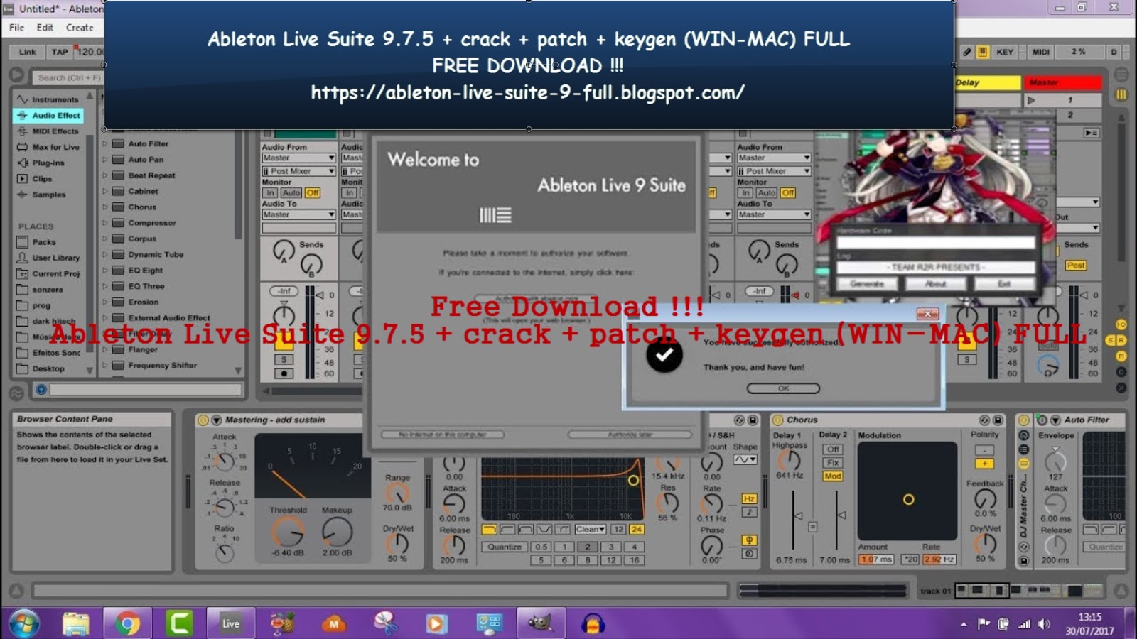 Ableton live suite 10 cracked download mac